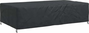 vidaXL Bútor takaró Egyszínű Fekete 315 x 180 x 74 cm 420D