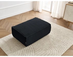 Fekete kordbársony lábtartó Chelsea – Bobochic Paris