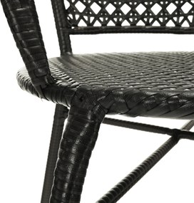 Kerti rattan szett 1+2, barna, LASAN