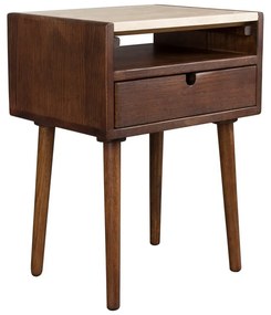 Barna éjjeliszekrény Arda – Dutchbone