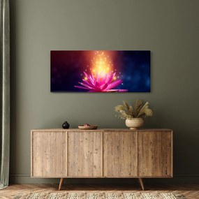 Tavirózsa a vízen képe (120x50 cm)