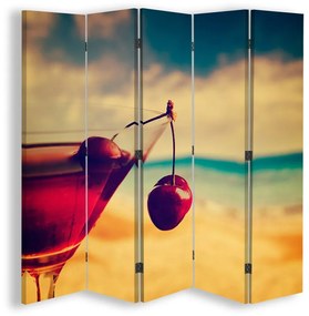 Gario Paraván Cherry drink Méret: 180 x 170 cm, Kivitelezés: Klasszikus paraván