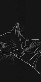 Poszter 50x100cm Éjszakai nyugalom