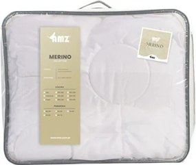 Merinói gyapjú paplan 220x200 cm, egész évre, meleg, szellőző, könnyű