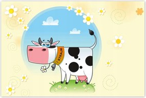 Poszterek 120x80 A tehén nem változtatja meg a véleményét