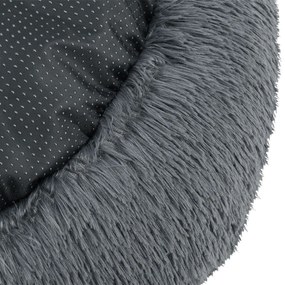 Kutyafekhely Monty kerek 100 cm sötétszürke