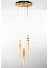 Jupiter 2019 - Csillár zsinóron ALAS 3xGU10/10W/230V arany