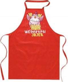 Konyhai Kötény Vidám Tojások Nyomtatásával húsvét karácsonyi ajándék Fa