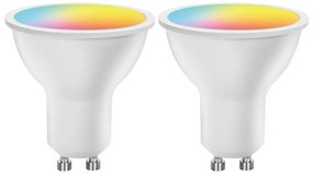 SZETT 2x LED RGBW dimmelhető izzó MESH Smart GU10/6,5W/230V 2700-6500K - Aigostar