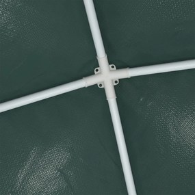 zöld rendezvénysátor 2,5 x 2,5 m 90 g/m²