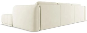 Fehér sarokkanapé (jobb oldali) Hoku – Makamii