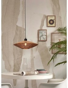 Natúr színű függőlámpa juta búrával ø 40 cm Iguazu – Good&amp;Mojo