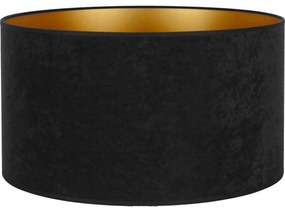 Duolla Duolla - Univerzális lámpaernyő VELVET E27 átm. 35 cm fekete/arany DU82610