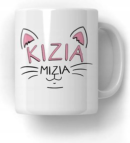 Kizia Mizia Bögre Ajándék Lány Feleség Barátnő