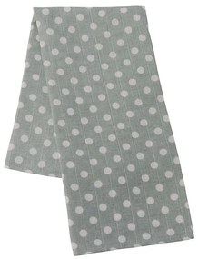 Pamut tetra pelenka New Baby Softy nyomtatott mintával  70 x 70 cm 4 db fehér-szürke