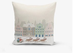 Holiday Season 4 db karácsonyi párnahuzat és asztali futó szett - Minimalist Cushion Covers