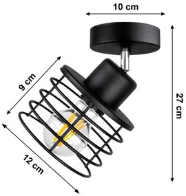 Spotlámpa BONOX 1xE27/60W/230V