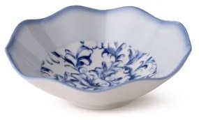 24 darabos kék porcelán étkészlet