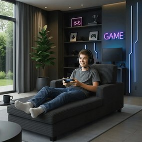 Modern Fotel Szürke Színben. NEO