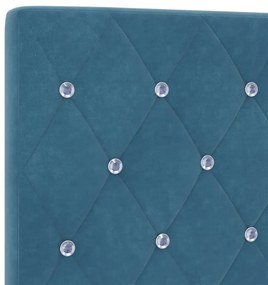 LED Fejvég Sötétkék 90 cm Bársony