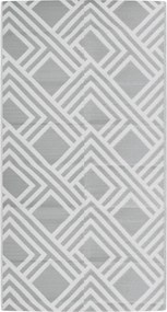 vidaXL kültéri szőnyeg ARAKIL szürke 80x150 cm PP