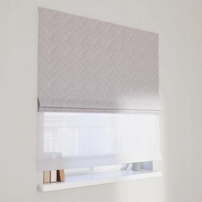 Kész Római roló Duo 100x180cm fekete