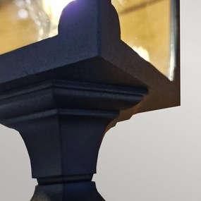 Elstead Lighting CHAPEL CP6-BLACK Utcai lámpa 1x60W/E27 IP44