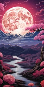 Poszter 50x100cm Rózsaszín Álmok Földje