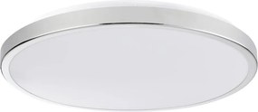 LED mennyezeti lámpa LIBRA LED/24W/230V 4000K átm. 39 cm fényes króm
