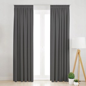 Sötétítő Függöny Szalaggal 145X260 Szürke