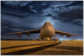Poszterek 93x62 Nagy repülőgép repülőtér