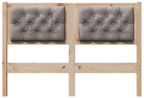 Fejtámla Egyéb Barna és taupe 120 cm Tömör fenyőfa