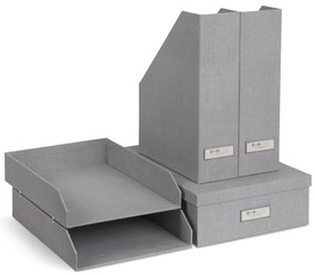 Karton rendszerező szett dokumentumokhoz 5 db-os Holger – Bigso Box of Sweden