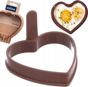 Szilikon öntőforma ültetett tojás sütéséhez Szív ültetett tojás forma