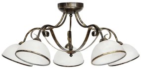 ANTICA mennyezeti lámpa 5xE27/60W/230V