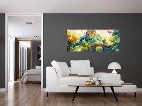 Kép - Mesebeli kastély (120x50 cm)