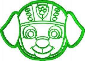 SĂŒtemĂ©ny lyukasztĂł forma bĂ©lyegzĆvel Mese Mancs ĆrjĂĄrat Zuma 8cm