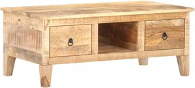 Nyers mangófa dohányzóasztal 100 x 55 x 40 cm