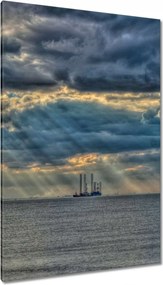 Vászonkép 80x120 Sugárzó égbolt