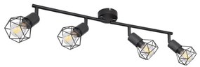 Brilagi - Spotlámpa CAGE 4xE14/40W/230V 54802S-4-OEM