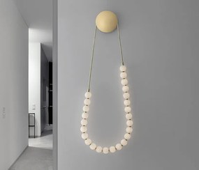 Fali Lámpa Fehér PERLA NOVA LUCE 9695204