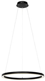 Lógólámpa fekete 60 cm beépített LED-del, 3 fokozatban szabályozható - Girello