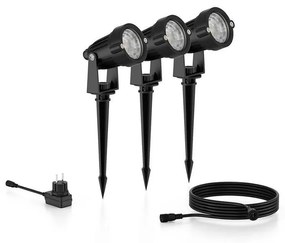 Philips Philips - KÉSZLET 3x LED Kültéri spotlámpa CASPER LED/1,5W/24/230V IP44 P6032