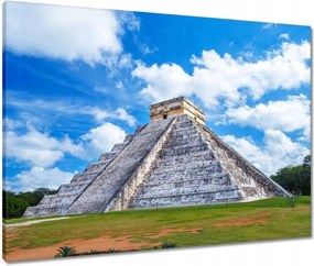 Vászonkép 80x60 Kukulkán piramis Mexikó