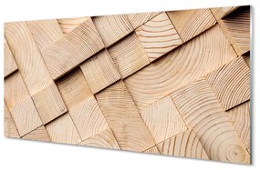 Akrilkép Wood szemcseösszetétel 100x50 cm 2 fogas