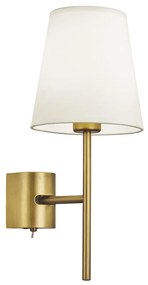 Viokef SONIA fali lámpa, arany, E27 foglalattal, VIO-4229200