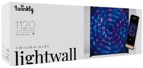 Twinkly TWDJ1120STP-BEU - LED RGBW kültéri fényfüggöny 1120xLED 2,6x2,7 m IP44 Wi-Fi