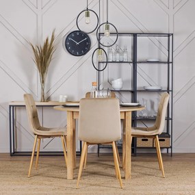 Bézs Bársony Étkezőszék. FREDY