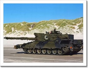 Poszterek keretben 40x30 Katonai harckocsi