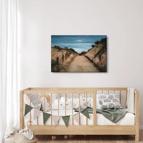 Kép - A járdán (90x60 cm)